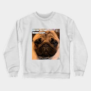 sleepy pug Crewneck Sweatshirt